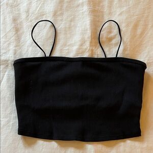 Alo Yoga Goddess Ribbed Bandeau Top